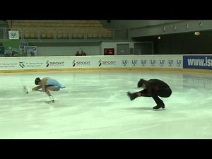 9 M. LUNDBERG / R. LUNDBERG (SWE) - ISU JGP Austria 2011 Junior Pairs Free Skating