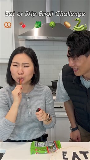 99K views · 755 reactions | 泌塞凜 Eat or Skip Emoji Challenge | Hungry OC | Facebook