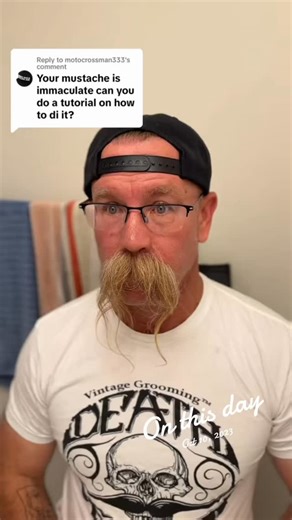 20K views · 132 reactions | The basics on how I style my mustache....