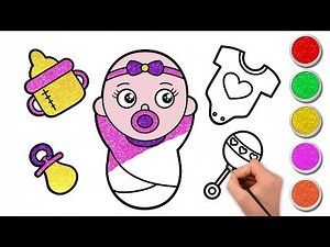 ✏️👶🏻How To Draw Easy Baby Closet | 👕Step by Step Drawing & Coloring for Kids | Chiki Doodle