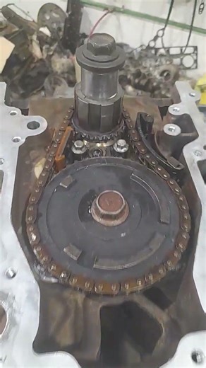 caprice engine timings marks. #automobile #everyone #mechanic #repair #engine #garage