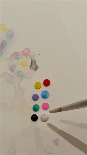 🎨 Ink diffusion color mixing colours water droplet oddly satisfying calming relaxing texture art 20