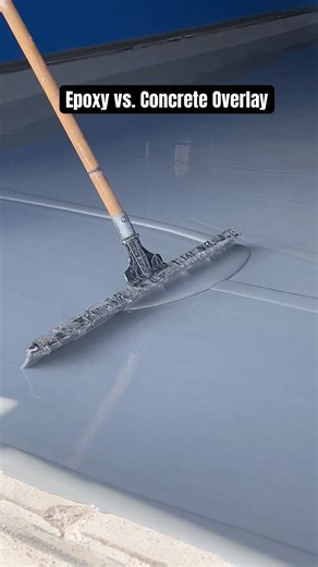 Epoxy vs Concrete Overlay | Plastic vs Concrete Explained (Material Differences Matter)