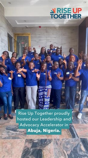 #ICYMI ➡️ The newest cohort of Rise Up Leaders in Nigeria recently completed our Leadership and Advocacy Accelerator training program in #Abuja, where they fostered meaningful connections and strengthened their leadership, organizing, and technical skills to advance #GenderEquity in their communities and beyond. 🌍 We can’t wait to see how their advocacy projects will improve the lives of women, girls, and gender-nonconforming people across Nigeria. Visit riseuptogether.org/become-a-rise-up-lead