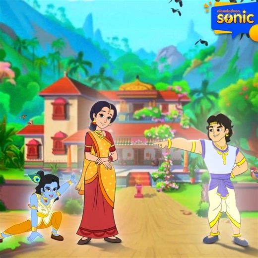 Kanha is in for a treat from Yashoda Maa, and we all know what it’s going to be! 😉 Watch ‘Kanha: Morpankh Samraat’, Daily at 10:30 AM on Sonic. #MorpankhSamraat #Kanha #Krishna #Kanhaiya #LordKrishna #KanhaMorpankhSamraat #legendarystoriesofkanha #TitleSong #BrandNewShow #Sonic #Nickelodeon #NickIndia | Sonic Gang