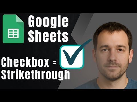 How to Strikethrough Text When Checkbox Is Checked in Google Sheets (2025 Tutorial)