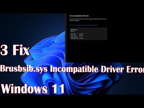 How to Fix "Incompatible Driver" Error in Windows [Step-by-Step Guide]