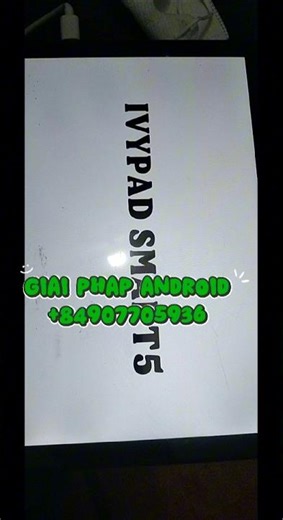 Xóa tài khoản Google FRP IVYPAD Smart5 Smart4