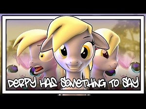 Derpy Has Something To Say (SFM Ponies) [Chibidoki]