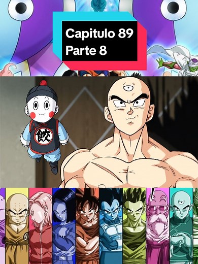 Saga del Torneo de la Fuerza | Capítulo 89 (Parte 8) #dragonballsuper #goku recluta a el #maestroroshi y #tenshinhan