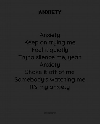 anxiety .. #lyrics #fypシ #riomalyrics | anxiety