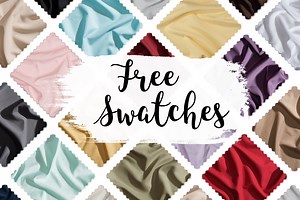 Don't just take our word for it... See and feel our sheets at no cost by ordering Free Swatches! https://www.peachskinsheets.com/products/free-swatches | PeachSkinSheets.com