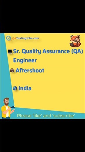 Sr. Quality Assurance (QA) Engineer