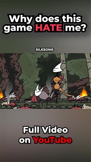 This game HATES me #silksong #hollowknight Full Vid: https://youtu.be/IBLmE2qoLVg | Carbot Animations