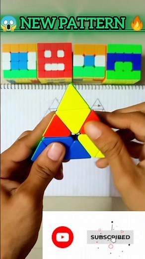 "😱 New Pyramid Cube Pattern 🔥 So Satisfying #shorts"