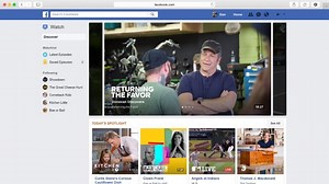 Facebook Launches YouTube Competitor Watch
