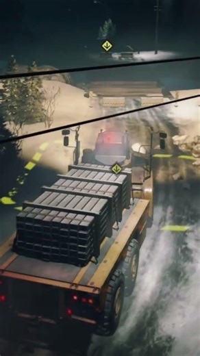 Building bridges in Alaska #snowrunner #snowrunnerclips