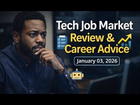 Tech Job Market review and Career Advice 20260103