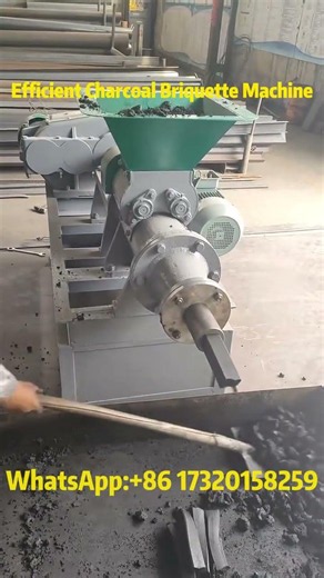 Charcoal Briquette Extruder Machine Efficient Coal Stick Production Line#charcoalbriquettemachine