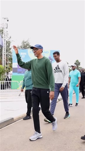 RDF🇷🇼 on Instagram: "President Kagame and First Lady Jeannette Kagame join City of Kigali residents for #CarFreeDay."