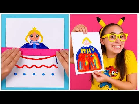 Unusual Drawing Tricks 🎨✨ Fun Art Ideas to Try! #creative #art #wow