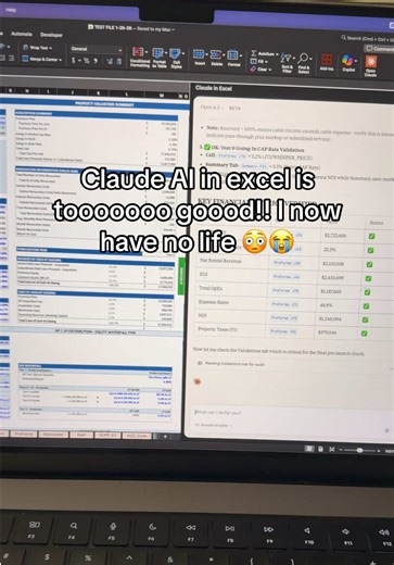 #claudeai #excel #msaanalyzer #realestate #analysis | Excel
