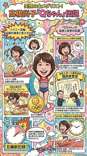 🥇高橋尚子：シドニーの金メダルと国民栄誉賞の軌跡