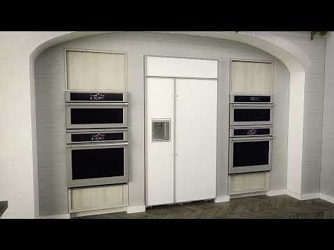 Monogram Side-by-Side Refrigerator Installation