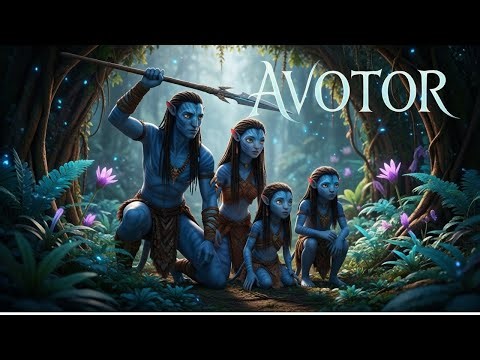 The Blue Night of the Spirit Forest – A Na’vi Family Gathering