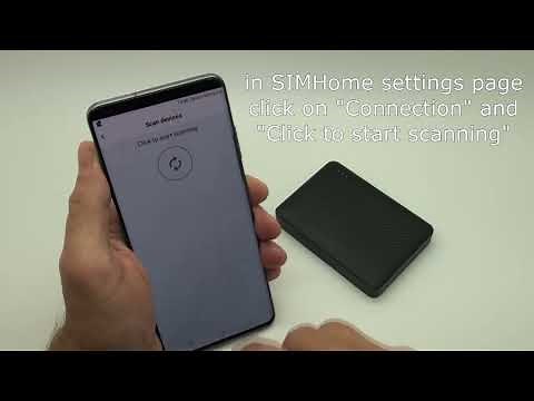 MAG2SIM for Android - Quick start tutorial - insert SIM cards - install SIMHome app - connect it