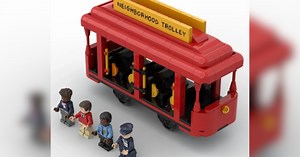 Mister Rogers' Neighborhood replica trolley up for a vote to become next LEGO set