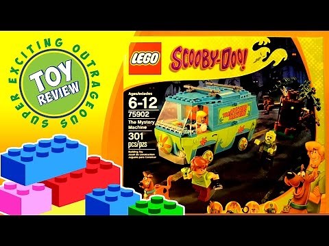Scooby Doo Mystery Machine LEGO Set #75902 4 Mini Figures - Toy Review