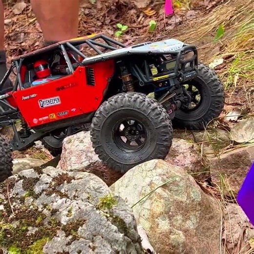 Running the Forest Obstacles – RC Crawler