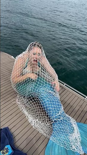 We caught the Mermaid!!