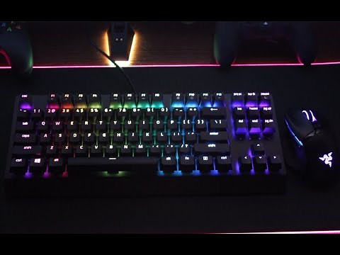 Razer Blackwidow V3 Tenkeyless Unboxing