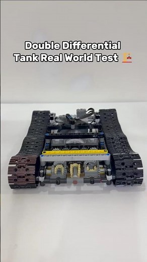 Double Differential Tank: Real Test⚙️#LegoTechnic#Engineering
