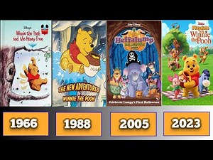 ALL WINNIE THE POOH ANIMATED MOVIE (1966-2023)
