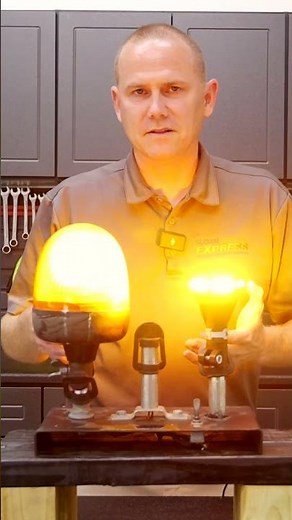 MicroBright Amber LED Beacon Light