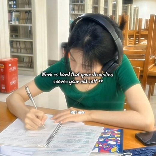 🔥 work so hard that your discipline scares 📚📑💯✨ #studytips #studymotivation #study...