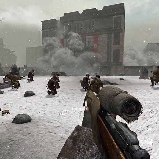 Call of Duty 2 Campaign - Demolition (Part 3) #callofduty #COD #gamingreels | JobayerPlays