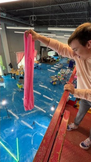 I Drizzled this Slime from 30 Feet UP!