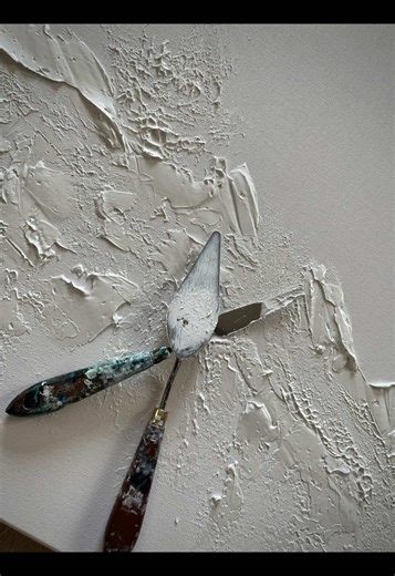 Foundation of Textured Acrylic Art