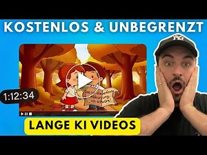 Langes KI Video erstellen KOSTENLOS - GROK Imagine Tutorial Deutsch