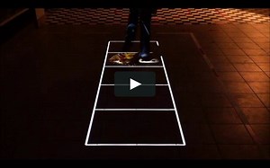 Interactive Hopscotch for ART && CODE 3D