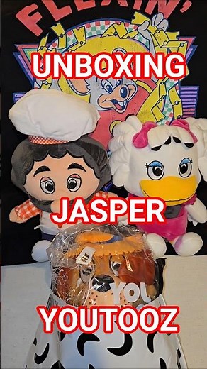 JASPER YOUTOOZ PLUSH #unboxing #chuckecheese #cec #plush #plushies #toys #pop #limitededition #fun