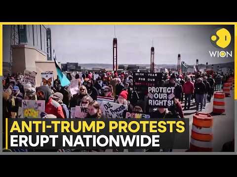 Anti-Trump Rallies Sweep Red and Blue States Ahead of Midterm Elections | WION