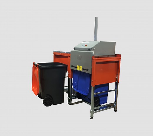 Bag and bin compactors for mixed waste - Orwak