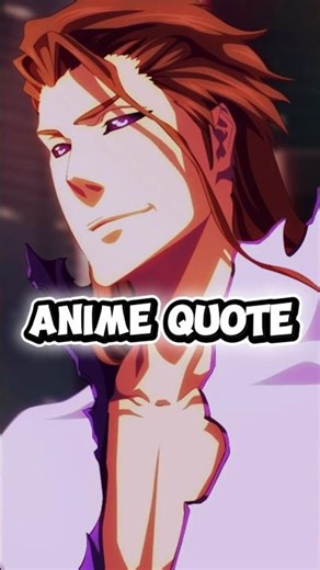Anime Quote- Sosuke Aizen👓🗡️