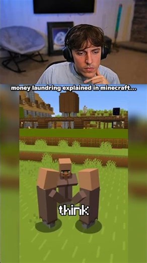 money laundring explained in minecraft...