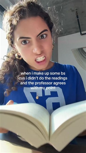 because why would i ever do a reading | professor